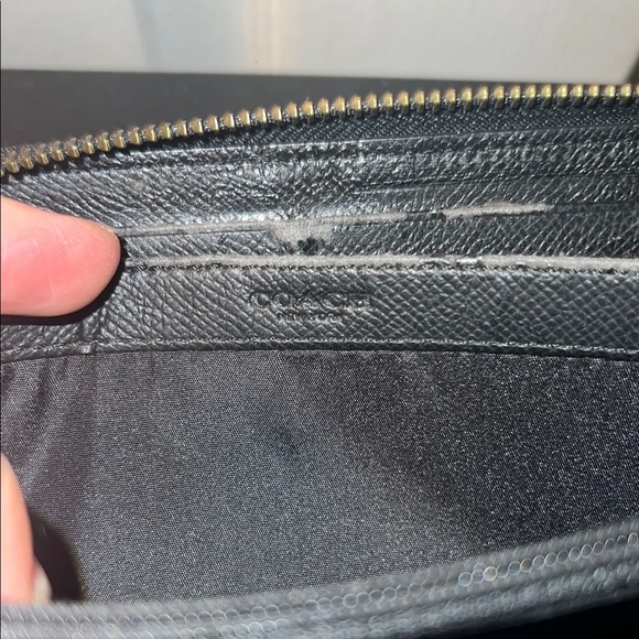 Coach F53426 Star Canyon Quinn Wallet Limited Edition Black/Blue - Picture 6 of 6